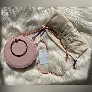 NWT Ted Baker London Madddie Circle Leather Crossbody Bag